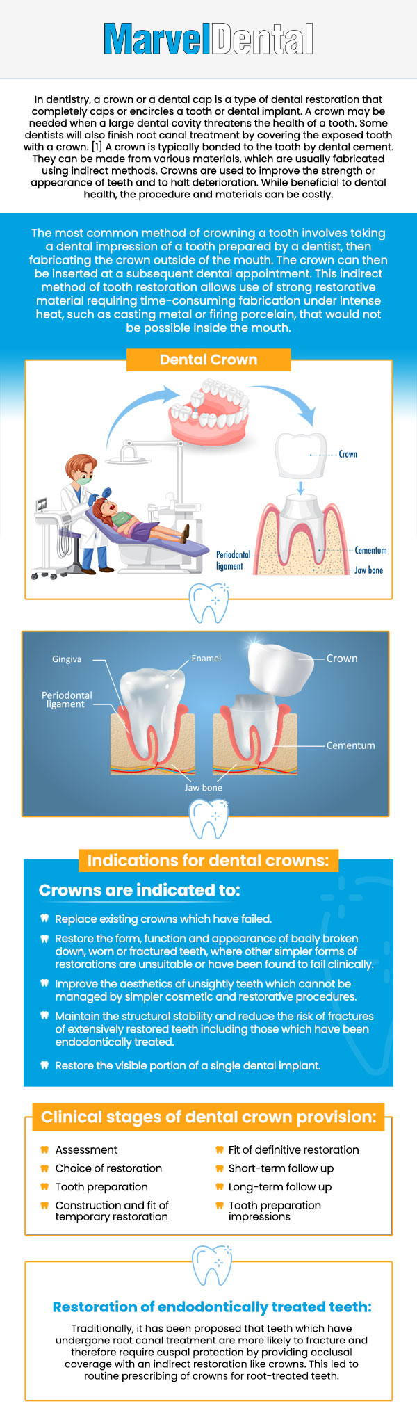 At Marvel Dental in Clifton, NJ, Dr. Anna Gazu, DMD, excels in providing high-quality dental crowns tailored to fit perfectly and look natural. Our clinic specializes in restoring your smile's strength and aesthetics with durable crowns designed to match your tooth's color and shape. Trust Dr. Gazu for expert care that brings lasting solutions and a beautiful smile. For more information, contact us today or schedule an appointment online. We are conveniently located at 1113 Main Avenue, Suite A, Clifton, NJ 07011. At Marvel Dental in Clifton, NJ, Dr. Anna Gazu, DMD, excels in providing high-quality dental crowns tailored to fit perfectly and look natural. Our clinic specializes in restoring your smile's strength and aesthetics with durable crowns designed to match your tooth's color and shape. Trust Dr. Gazu for expert care that brings lasting solutions and a beautiful smile. For more information, contact us today or schedule an appointment online. We are conveniently located at 1113 Main Avenue, Suite A, Clifton, NJ 07011.